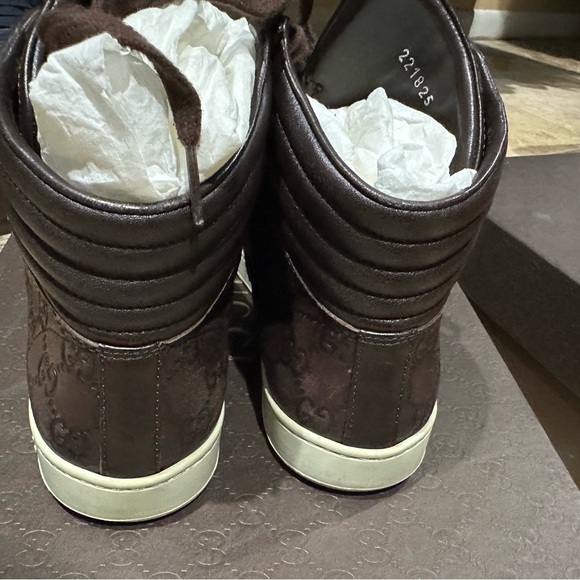 COPY - Men’s Gucci hightop Guccissima sneakers size 8 - Picture 6 of 16